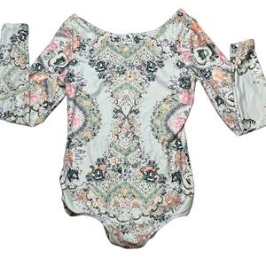 O'Neill Women's Seraphina Long Sleeve One Piece Swimsuit, Size Medium